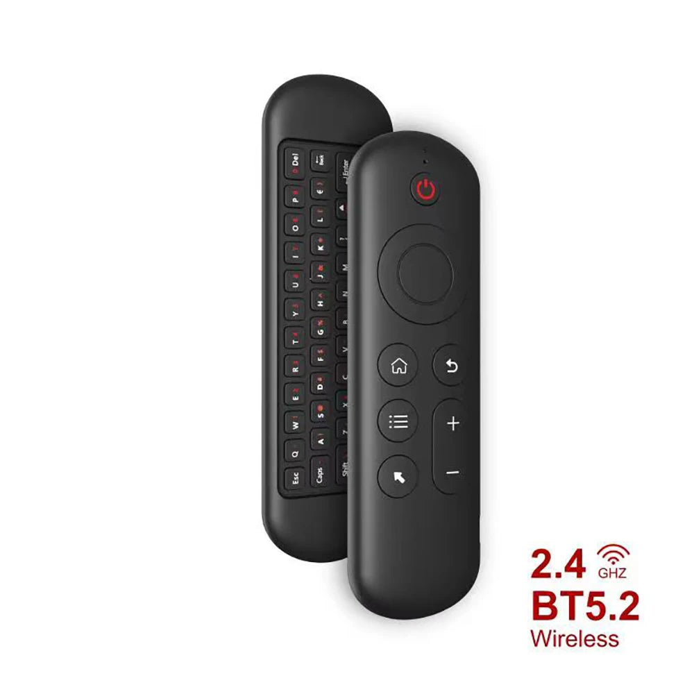 Mini Bluetooth 5.0 Keyboard 2.4G Wireless Air Mouse Backlight Voice Remote Control for Computer Laptop Android TV Box Smart TV