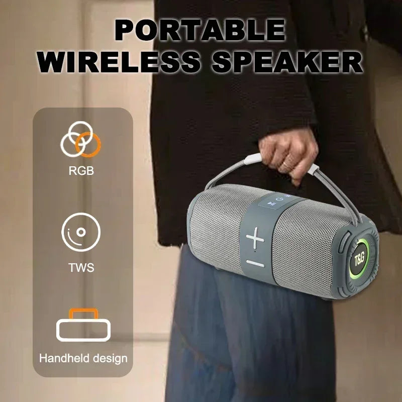 T&G TG668 Caixa De Som Bluetooth Speaker 50W High Power Portable Column For PC Computer Speakers Subwoofer Music Center Boom Box